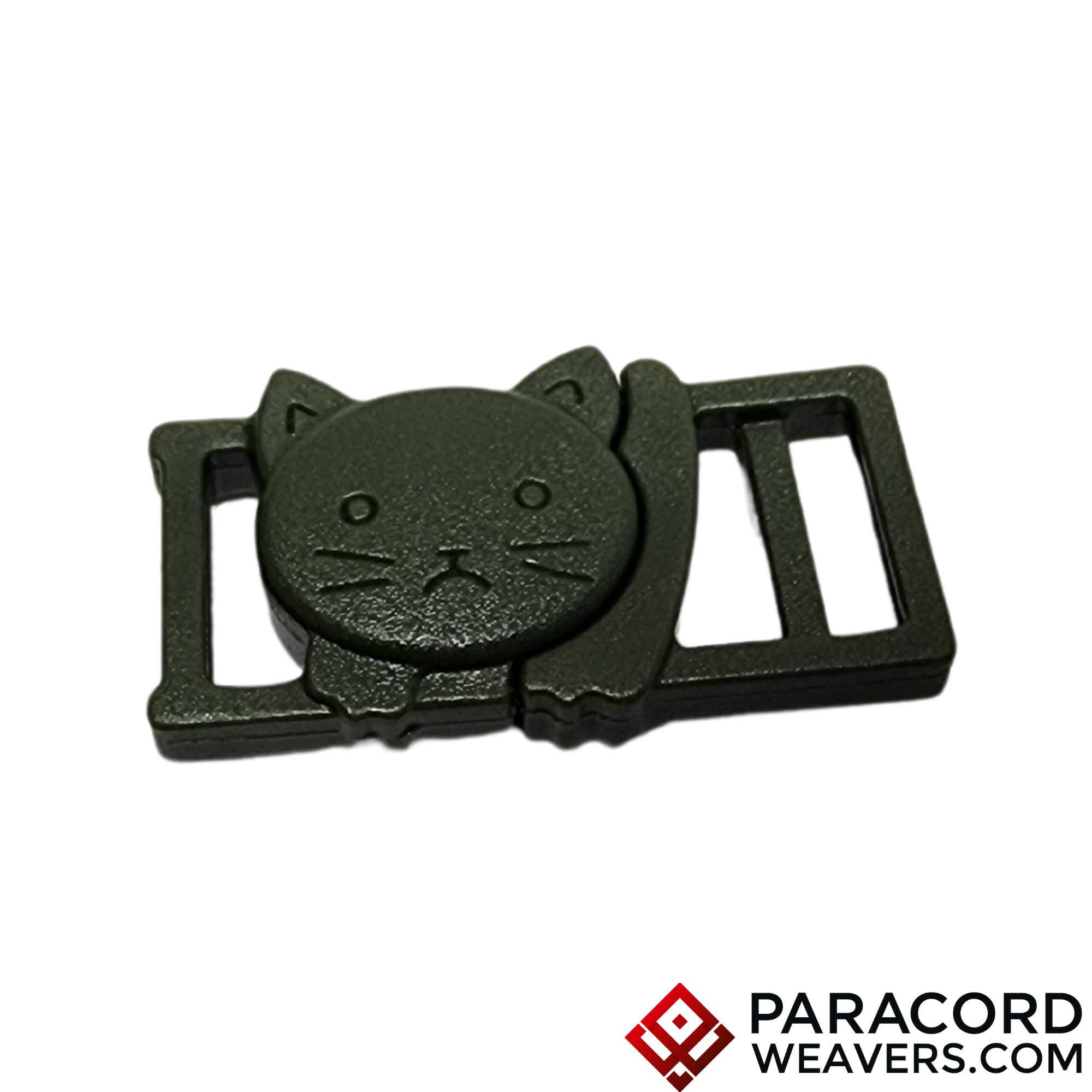 Plastic Cat Breakaway Buckle - 3/8" - Multiple Colors