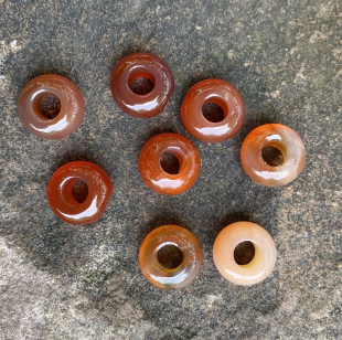 Large Hole Crystal Bead - 14MM - Multiple Colors