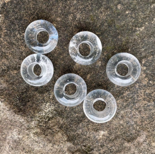 Large Hole Crystal Bead - 14MM - Multiple Colors