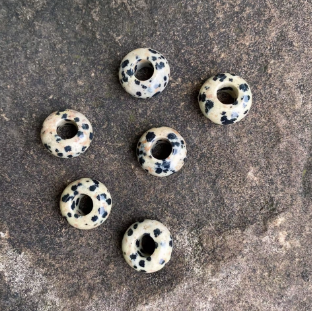 Large Hole Crystal Bead - 14MM - Multiple Colors