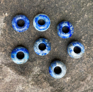 Large Hole Crystal Bead - 14MM - Multiple Colors