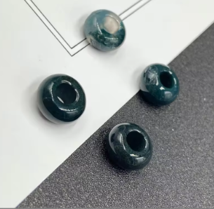 Large Hole Crystal Bead - 14MM - Multiple Colors