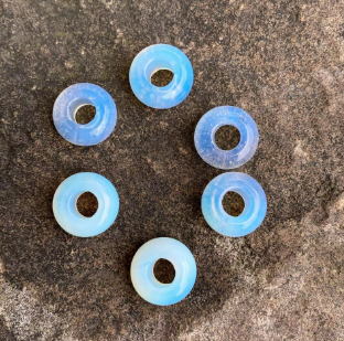 Large Hole Crystal Bead - 14MM - Multiple Colors
