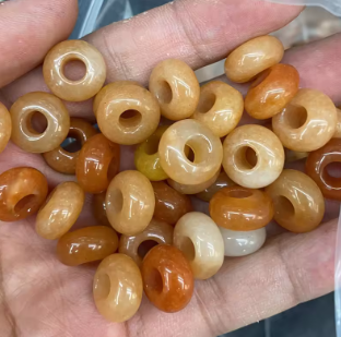 Large Hole Crystal Bead - 14MM - Multiple Colors