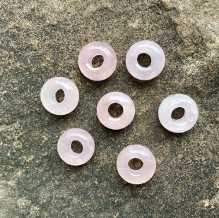 Large Hole Crystal Bead - 14MM - Multiple Colors