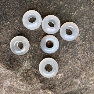 Large Hole Crystal Bead - 14MM - Multiple Colors
