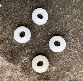 Large Hole Crystal Bead - 14MM - Multiple Colors