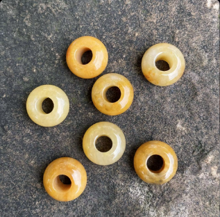 Large Hole Crystal Bead - 14MM - Multiple Colors