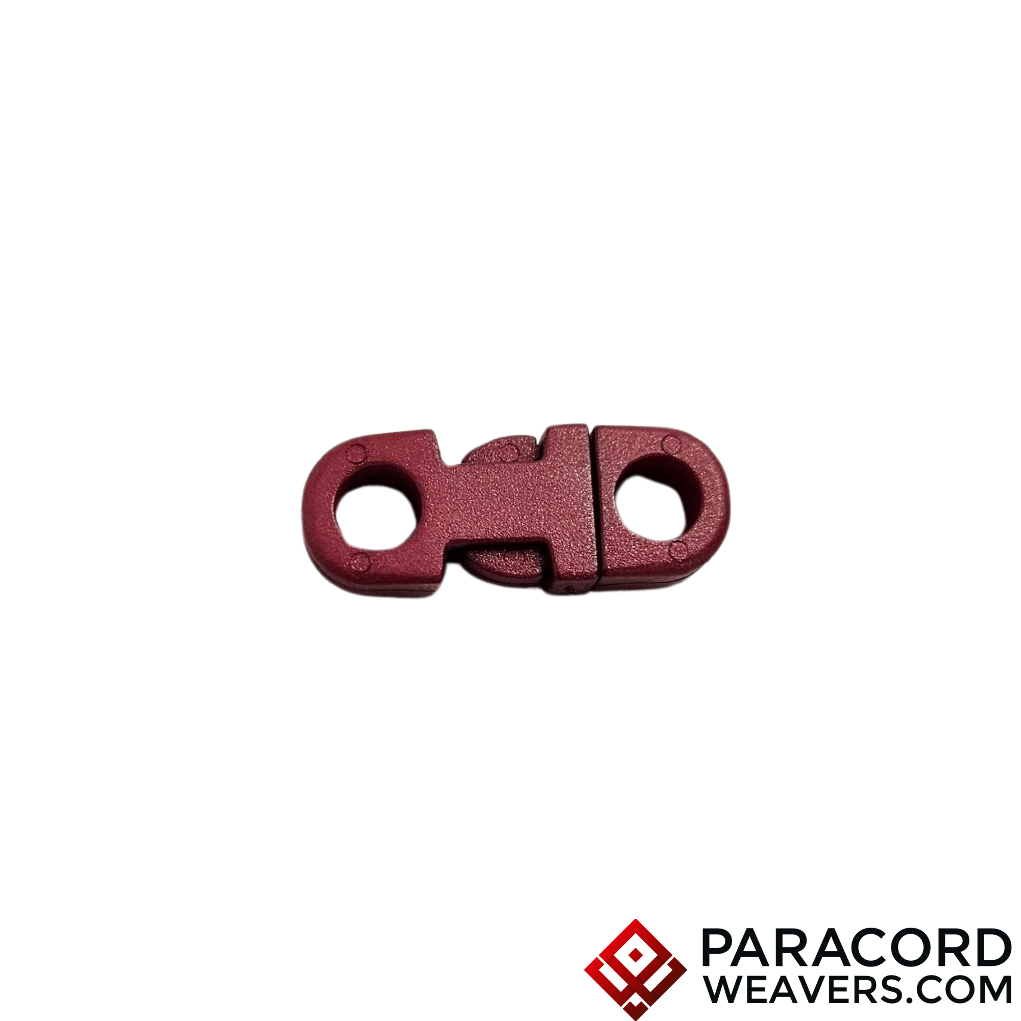 Plastic Side Release 2-Hole Buckle - 3/8 Inch