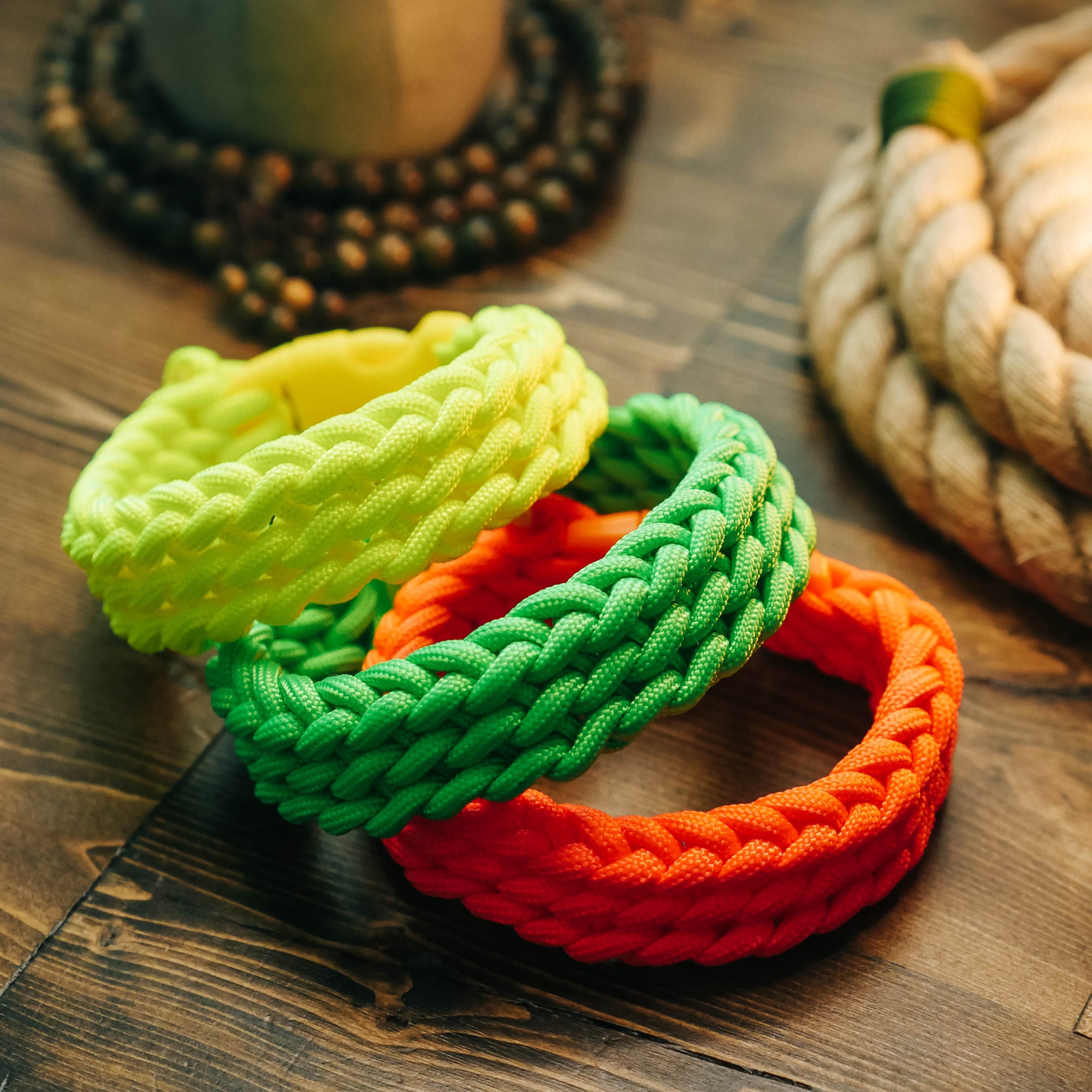 Slatt's Rescue Bracelet Project Kit - Hi-Vis Makes 3 Bracelets!