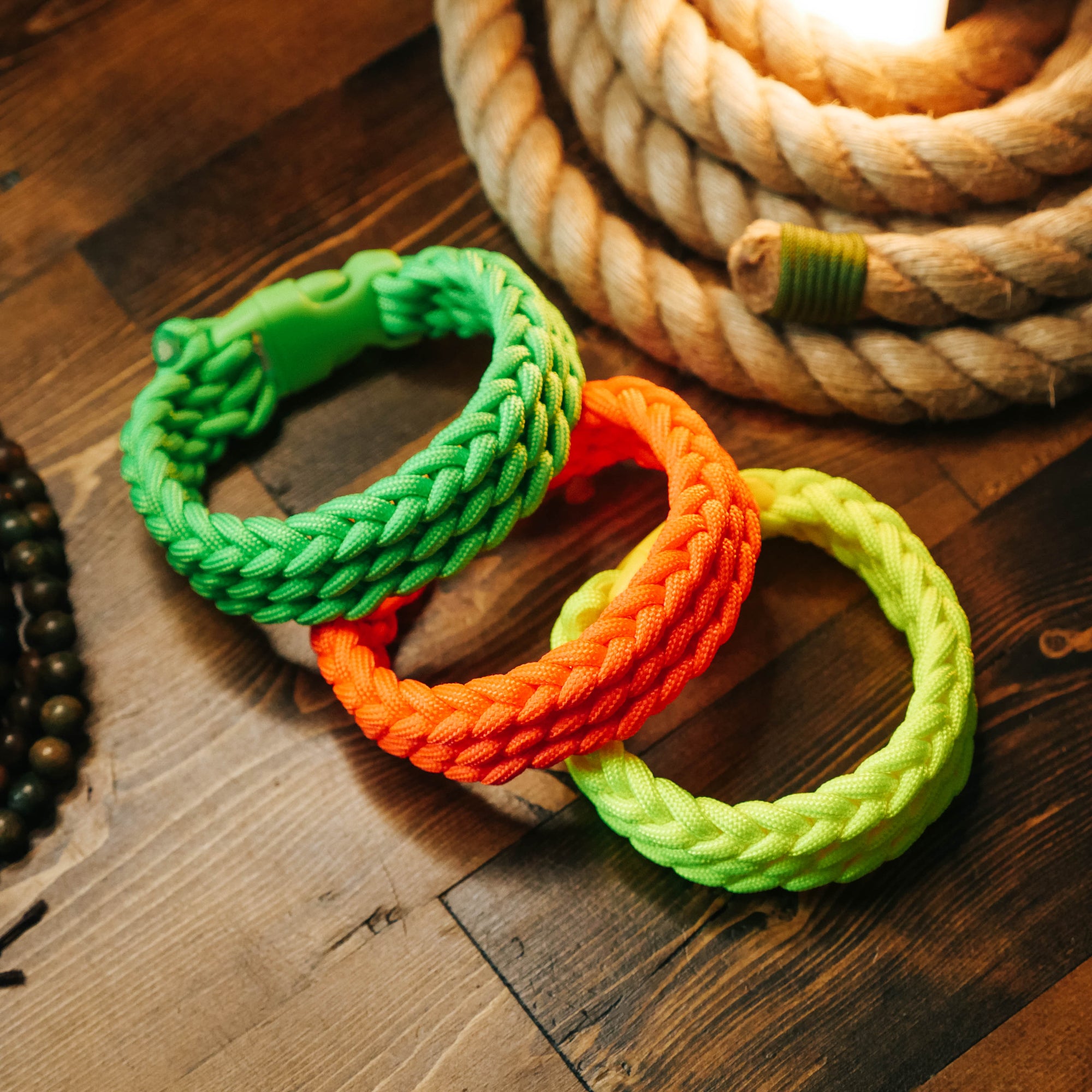 Slatt's Rescue Bracelet Project Kit - Hi-Vis Makes 3 Bracelets!