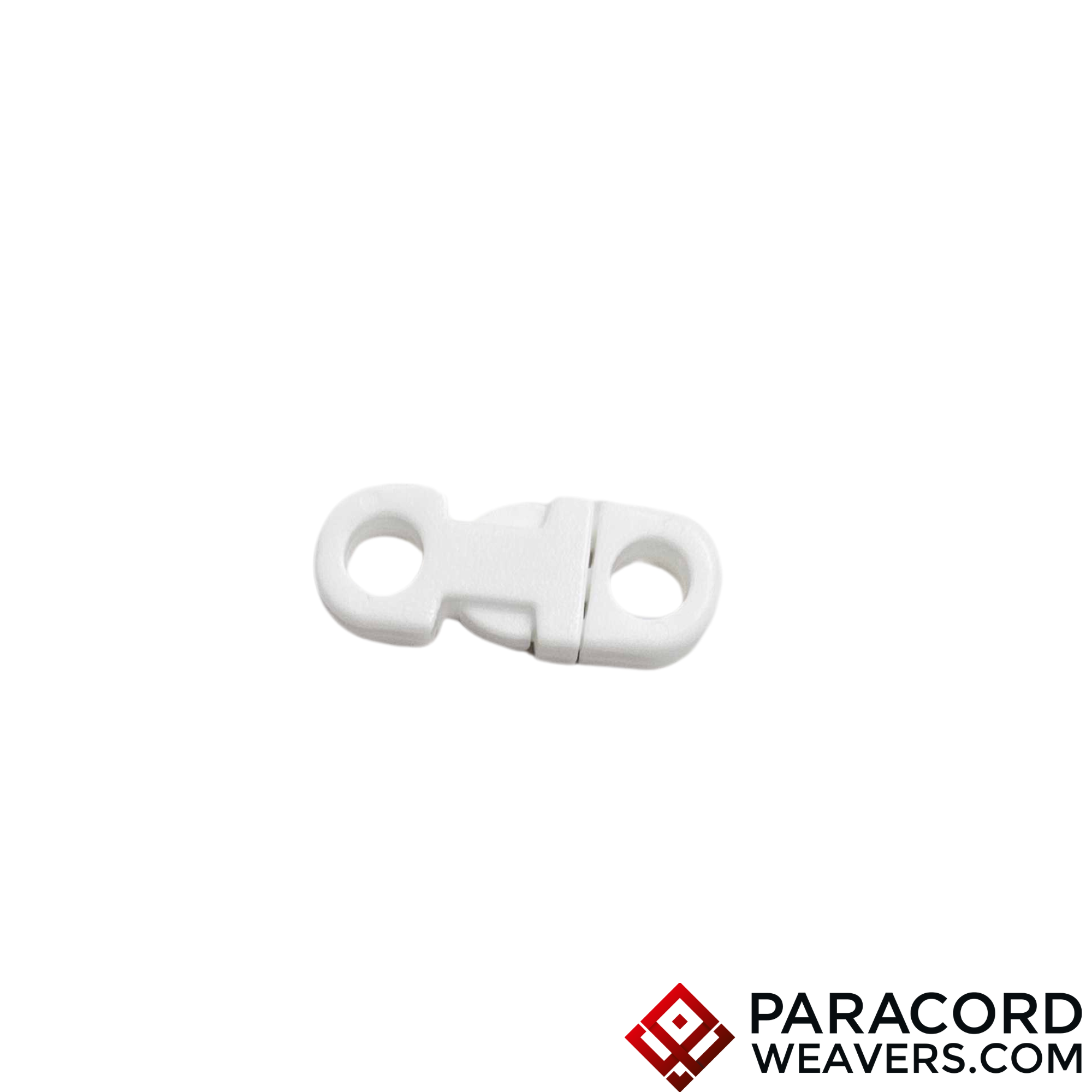 Plastic Side Release 2-Hole Buckle - 3/8 Inch