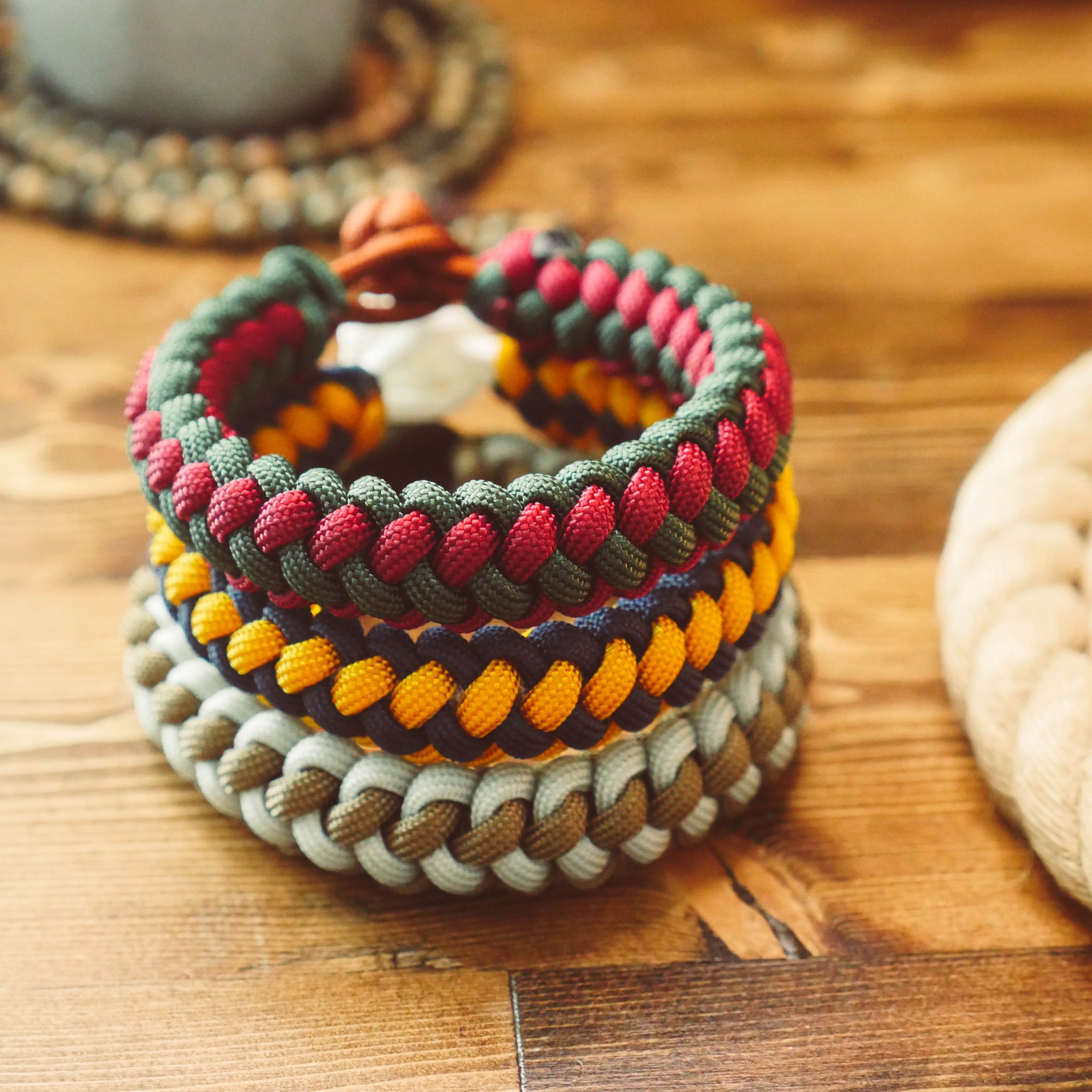 Zipper Sinnet Bracelet Project Kit - Makes 3 Bracelets!