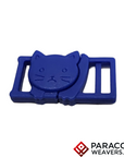 Plastic Cat Breakaway Buckle - 3/8" - Multiple Colors