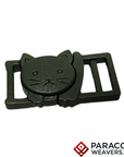 Plastic Cat Breakaway Buckle - 3/8" - Multiple Colors