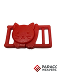 Plastic Cat Breakaway Buckle - 3/8" - Multiple Colors