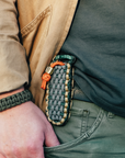 Paracord Survival Kit: Knife Belt Holder & Bottle Wrap Combo