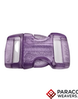 Plastic Side-Release Buckle - 3/8 Inch - Jelly Colors