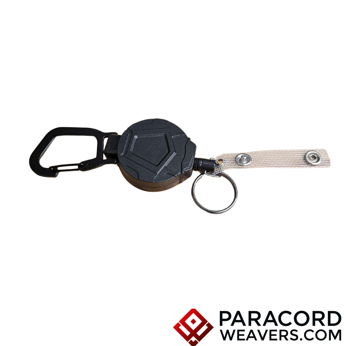 Retractable Keychain - Black (Clearance)