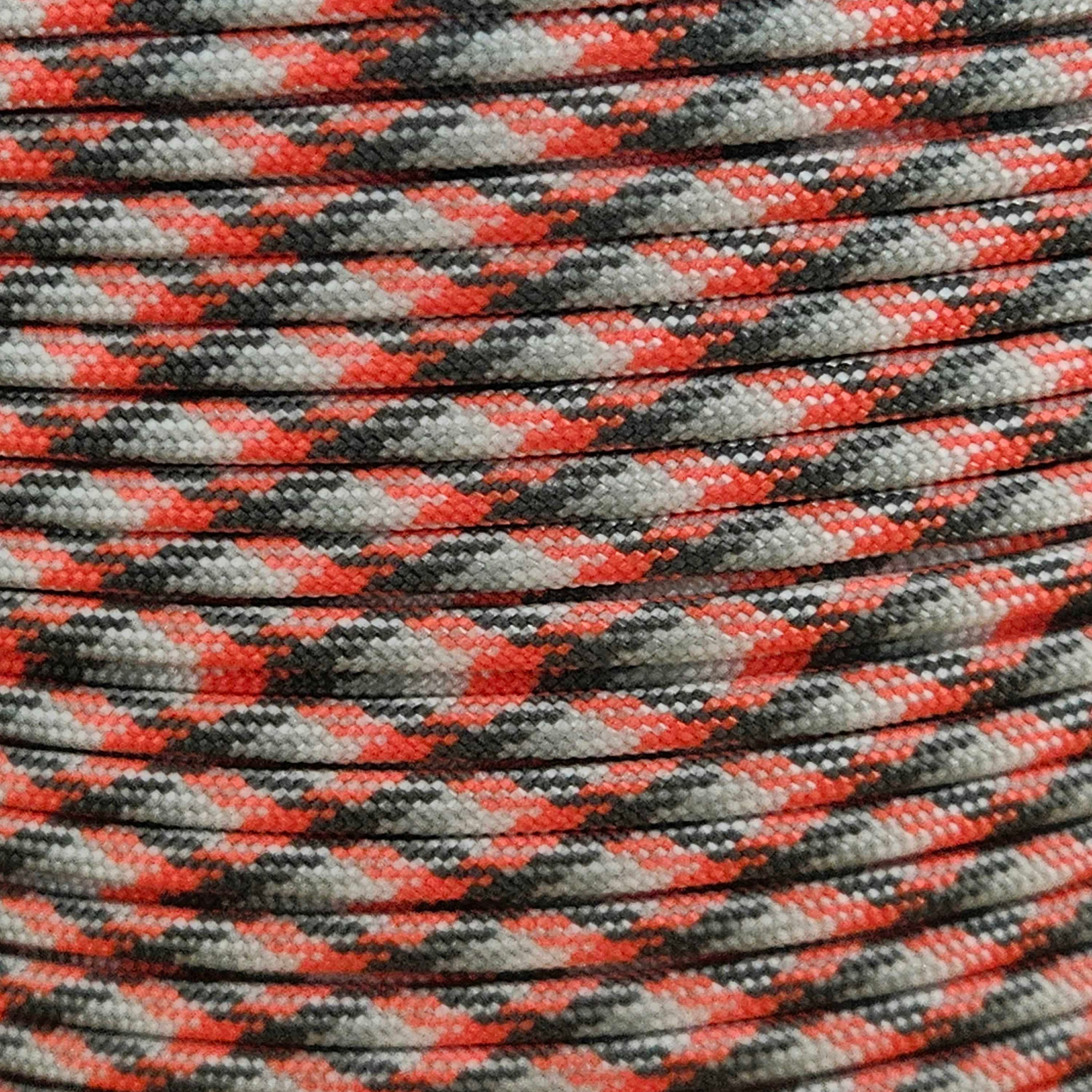 PARACORD 550 - SNEAKY ORANGE CAMO (100ft Hank)