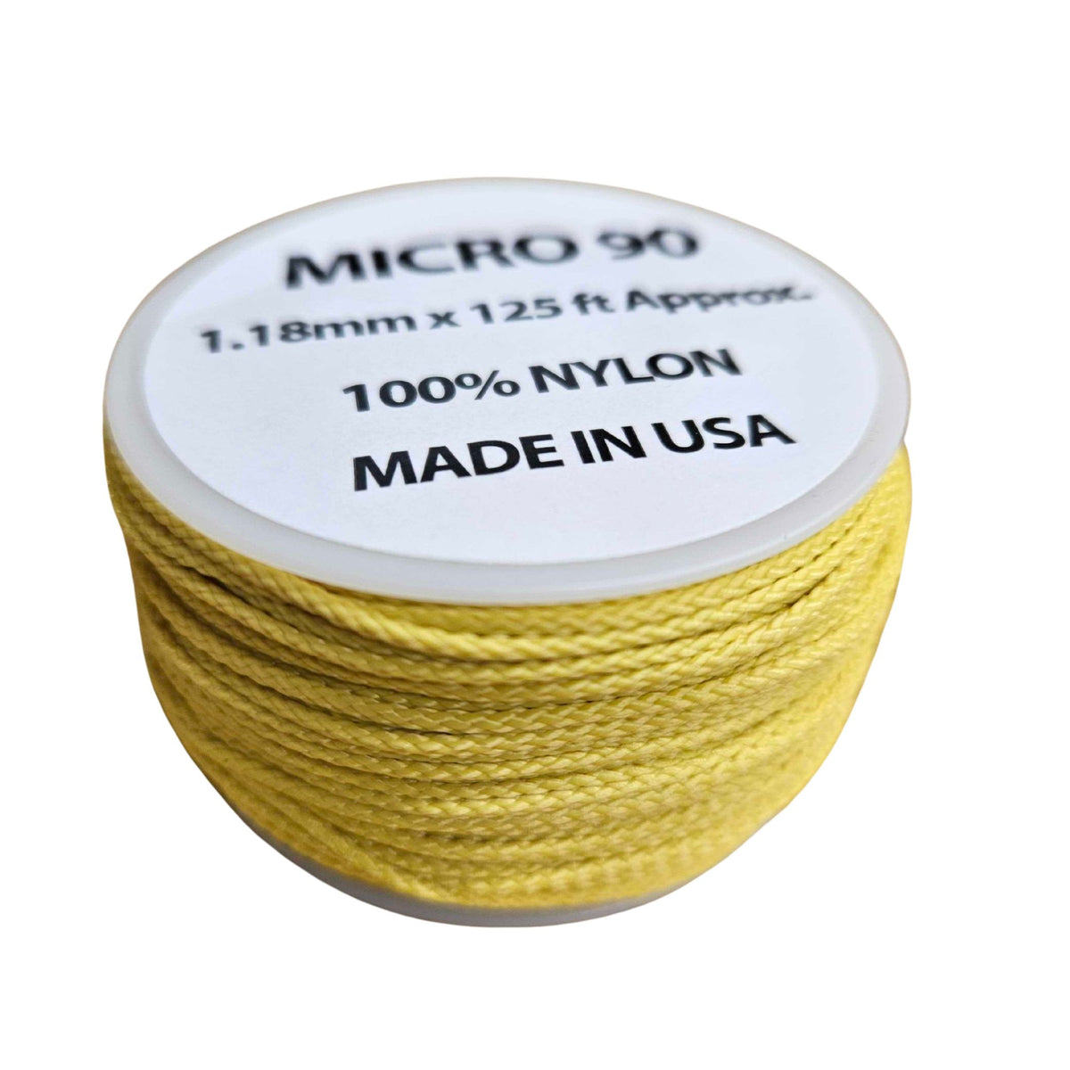 Micro Cord - FS Yellow (125ft Spool)
