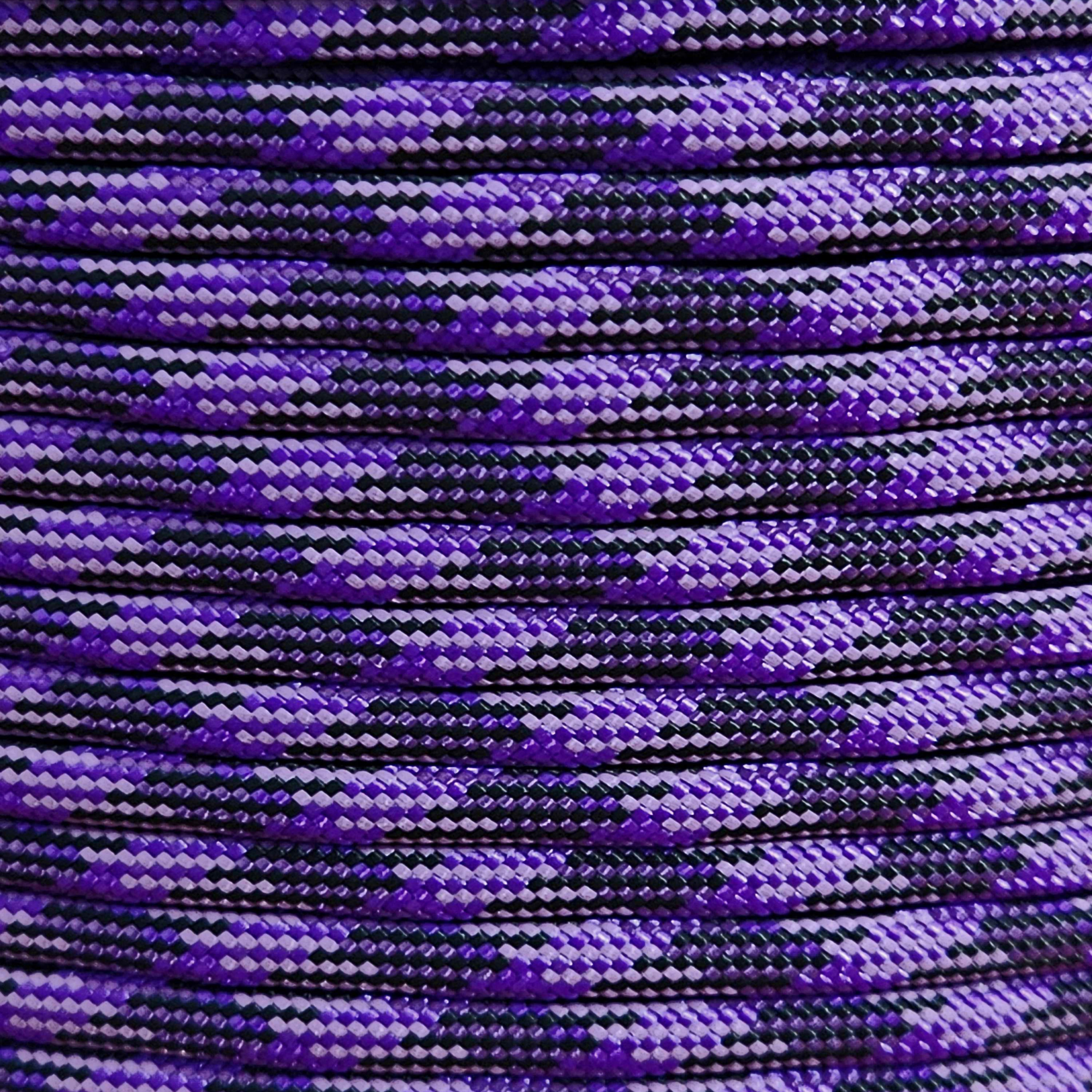 PARACORD 550 - ACID PURPLE CAMO (100ft Hank)