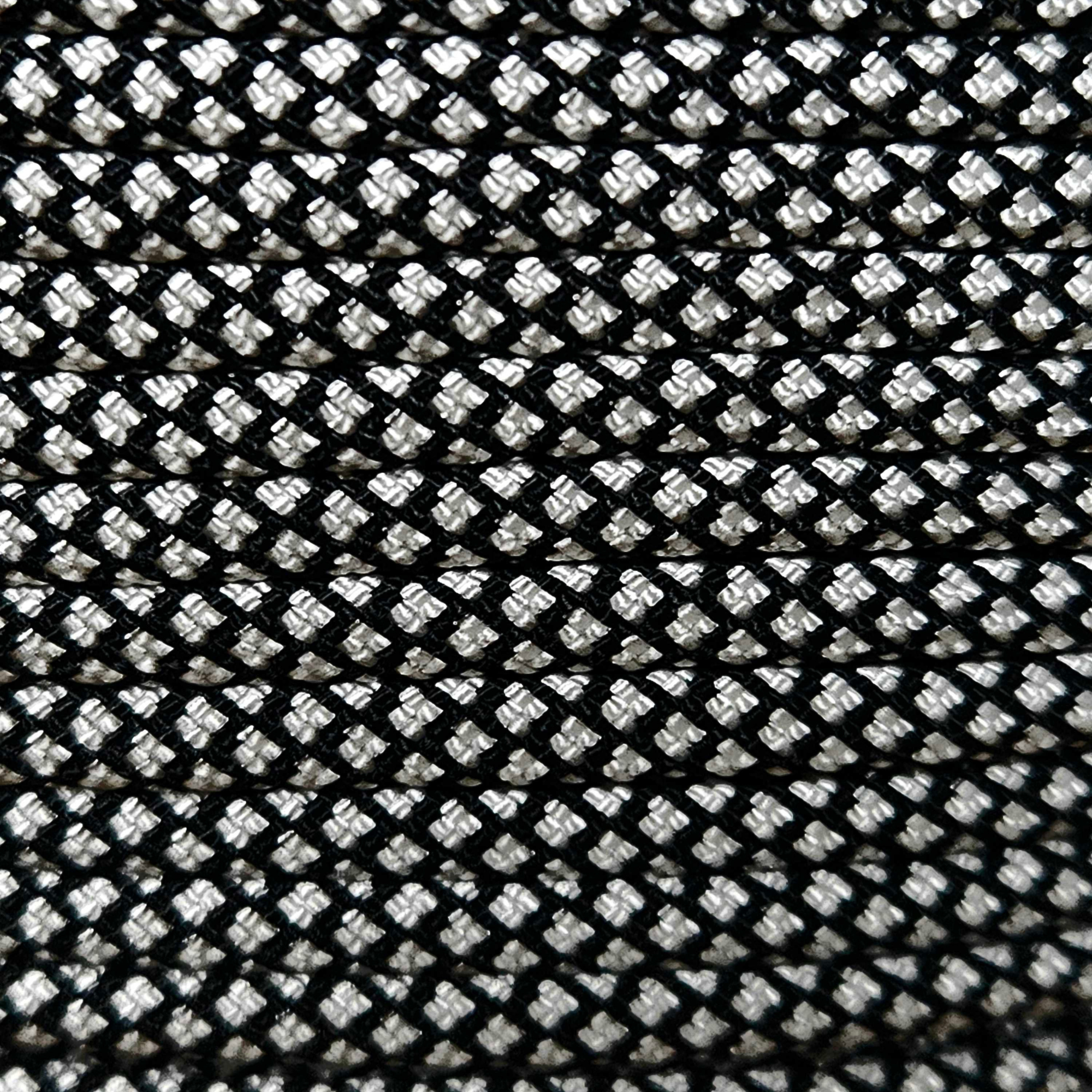 PARACORD 550 - SILVER DIAMONDS