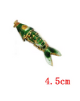 Metal Koi Fish Charm - 4.5CM - Multiple Colors