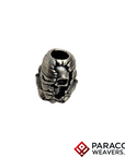 Metal Soldier Helmet Bead